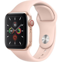 Apple Watch Series 5 LTE 40mm Gold Aluminum w. Pink Sand b. Gold Aluminum (MWWP2) A, Б/У