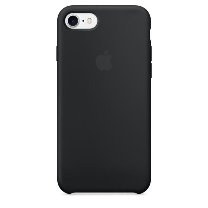 Apple iPhone 7 Silicone Case - Black (MMW82)