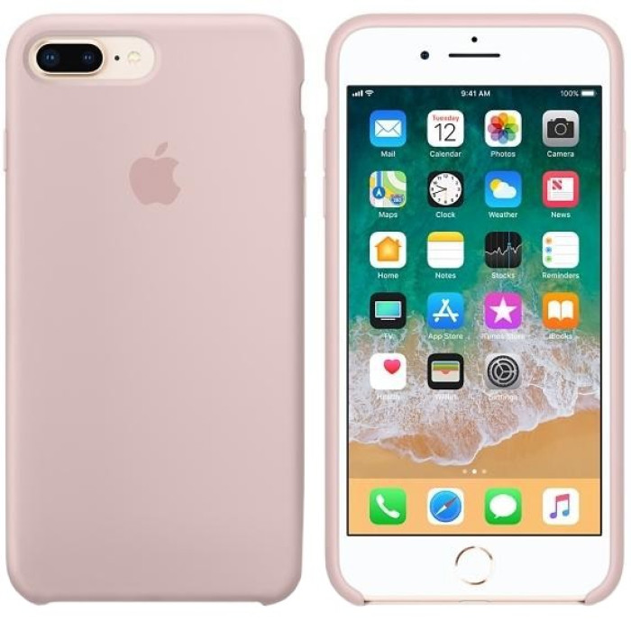 Apple iPhone 8 Plus / 7 Plus Silicone Case - Pink Sand (MQH22)