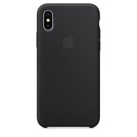 Apple iPhone X Silicone Case - Black (MQT12)