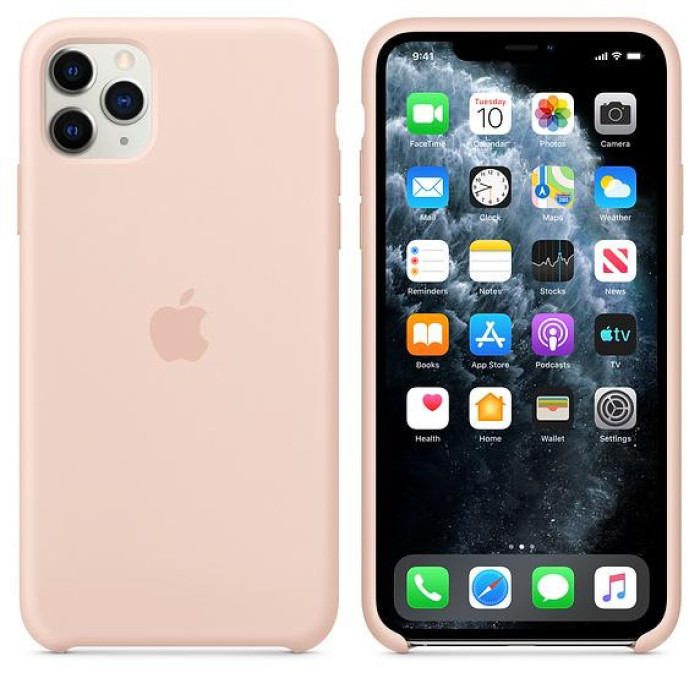 Apple iPhone 11 Pro Max Silicone Case - Pink Sand (MWYY2)