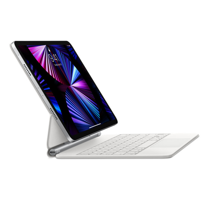 Apple Magic Keyboard for iPad Pro 11" 3rd gen. and iPad Air 4th gen. - US English - White (MJQJ3)