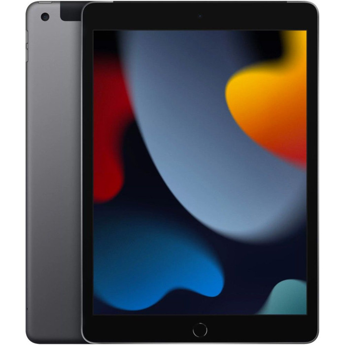 Apple iPad 10.2 2021 Wi-Fi + Cellular 256GB Space Gray (MK693, MK4E3)