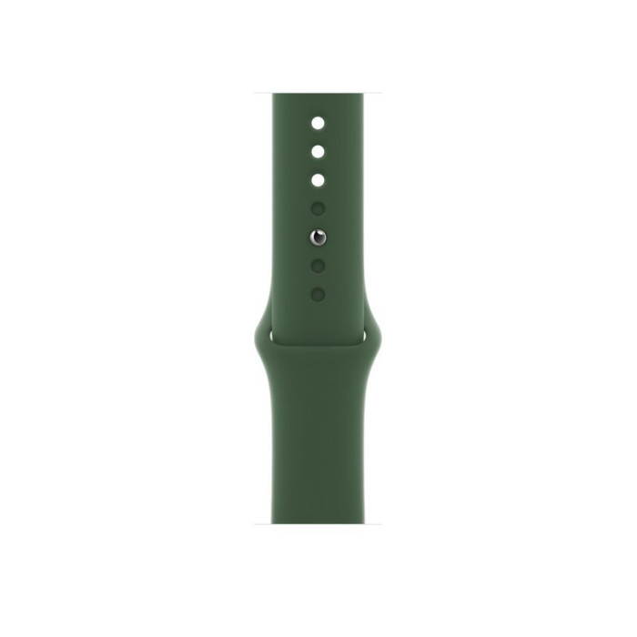 Apple Watch Series 7 GPS + Cellular 45mm Green Aluminum Case with Clover Sport Band (MKJ93)