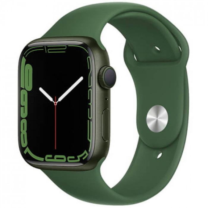 Apple Watch Series 7 GPS 45mm Green Aluminum Case With Green Sport Band (MKN73)