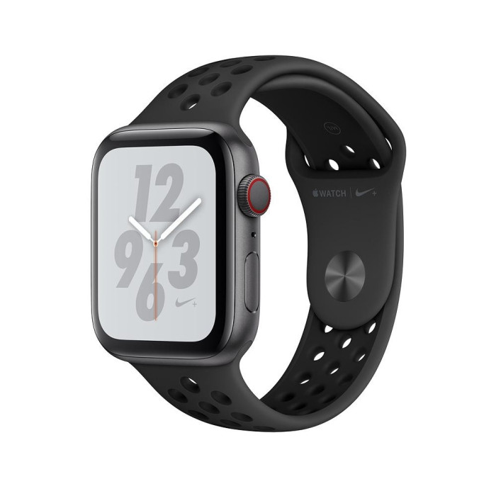 Apple Watch Series 4 Nike+ GPS + Cellular 44mm Gray c. w. Black Nike Sport b. (MTXM2) A, Б/У