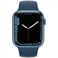 Apple Watch Series 7 GPS 45mm Blue Aluminum Case With Blue Sport Band (MKN83)