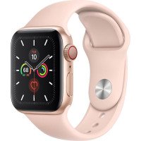 Apple Watch Series 5 LTE 40mm Gold Aluminum w. Pink Sand b. Gold Aluminum (MWWP2) A, Б/У