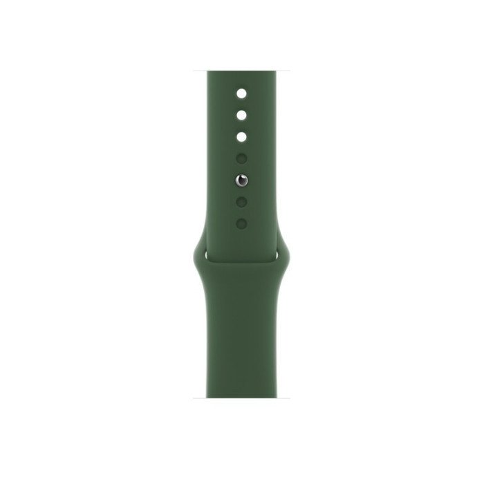 Apple Watch Series 7 GPS + Cellular 45mm Green Aluminum Case with Clover Sport Band (MKJ93)