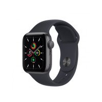 Apple Watch SE GPS 40mm Space Gray Aluminum Case w. Midnight S. Band (MKQ13)