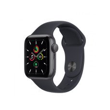 Apple Watch SE GPS 40mm Space Gray Aluminum Case w. Midnight S. Band (MKQ13)