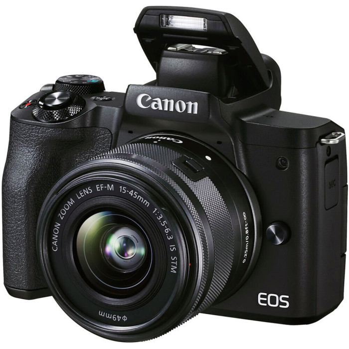 Canon EOS M50 Mark II kit (15-45mm) IS STM Black (4728C043)