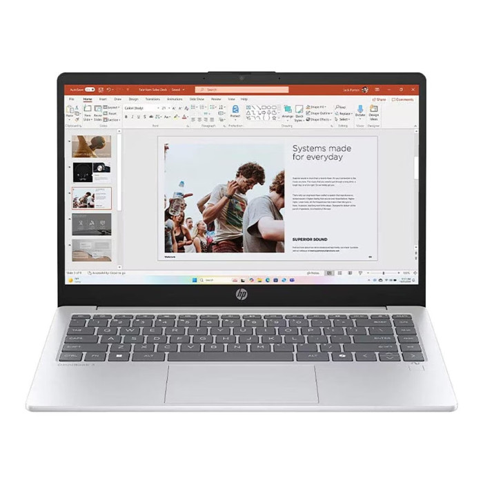 Ноутбук HP OmniBook 3 AI 14-ha0365nr Glacier Silver (BH4H2UA)