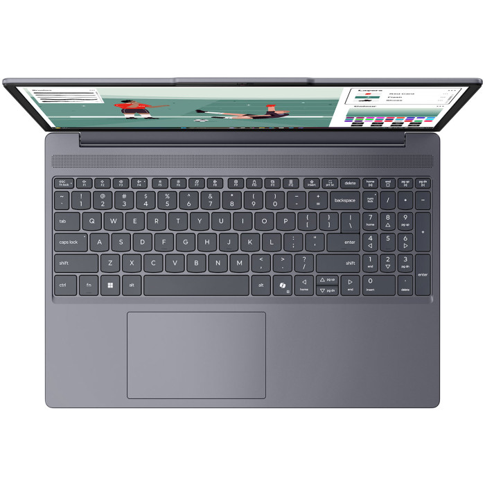 Ноутбук Lenovo IdeaPad Slim 3 15IPH11 Luna Grey (83UR00A1US)