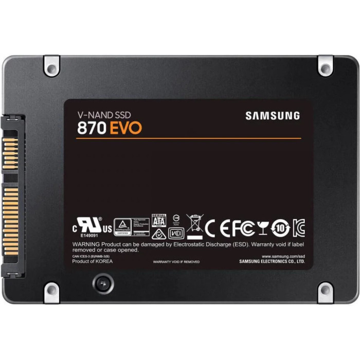 SSD накопичувач Samsung 870 EVO 2 TB (MZ-77E2T0B)