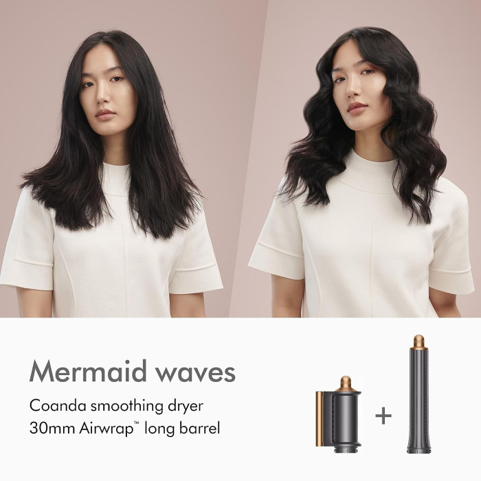 Стайлер Dyson Airwrap Complete Long Nickel/Copper (400718-01) USA + перетворювач напруги