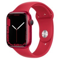 Apple Watch Series 7 GPS 45mm PRODUCT RED Aluminum Case With PRODUCT RED Sport Band (MKN93)