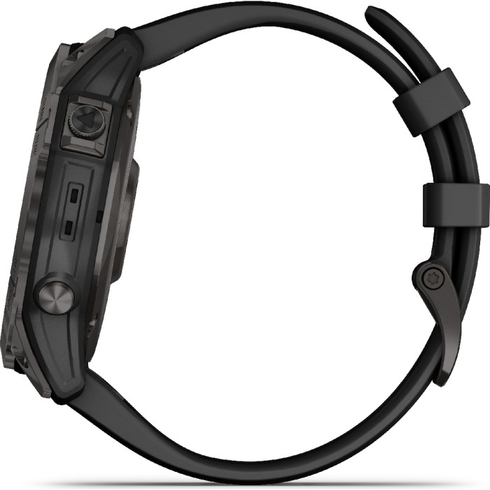 Garmin Fenix 7X Sapphire Solar  Black DLC Titanium w. Black Band (010-02541-22/23)