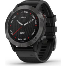 Garmin Fenix 6 Sapphire Сarbon Grey DLC with Black Band (010-02158-10/11)