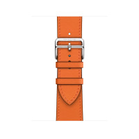 Apple Watch Hermes 38/40/41mm (MXTM2) Orange Swift Leather Single Tour