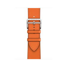 Apple Watch Hermes 38/40/41mm (MXTM2) Orange Swift Leather Single Tour