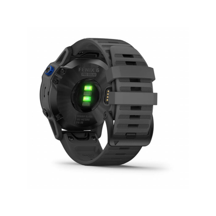 Garmin Fenix 6 Pro Solar Edition Black With Gray Band (010-02410-11/10)