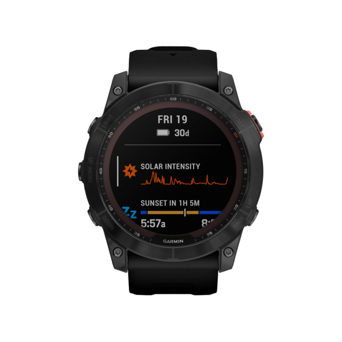 Garmin Fenix 7X Solar Slate Gray with Black Band (010-02541-00/01)