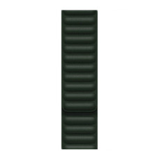 ремінець Apple Sequoia Green Leather Link M/L (ML803) для Watch 44/45mm