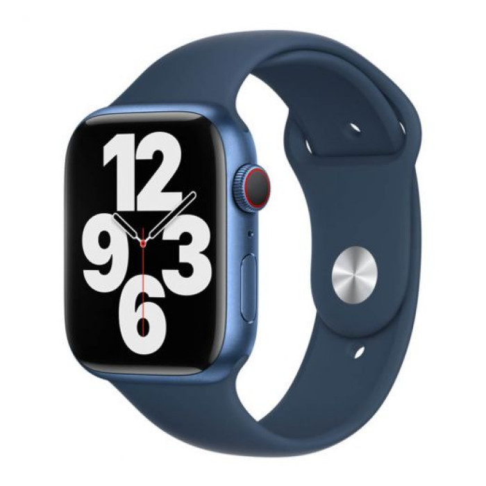 ремінець Apple Ремінець for Watch 41mm - Sport Band Abyss Blue - Regular (MKUE3)