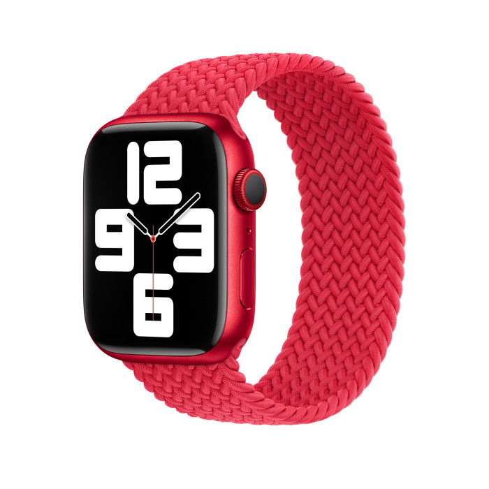 Apple Product Red Braided Solo Loop - Size 7 для Watch 42/44mm (ML6W3)