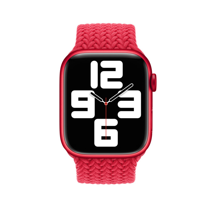 Apple Product Red Braided Solo Loop - Size 7 для Watch 42/44mm (ML6W3)