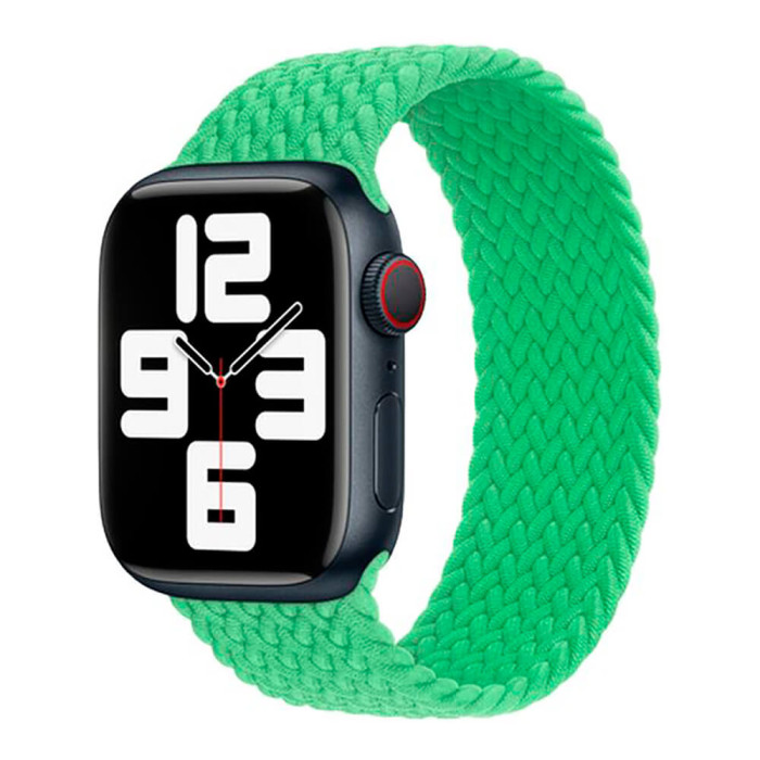 ремінець Apple Bright Green Braided Solo Loop - Size 7 для Watch 44/45mm (MN1D3)