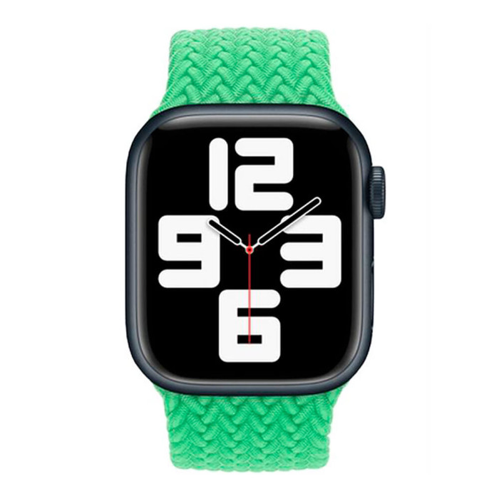 ремінець Apple Bright Green Braided Solo Loop - Size 7 для Watch 44/45mm (MN1D3)