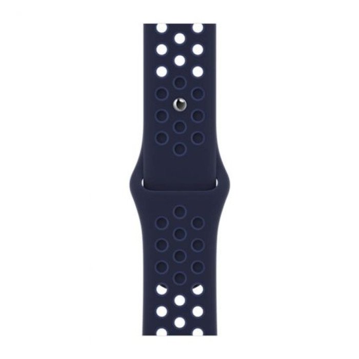 ремінець Apple Ремінець for Watch 41mm - Nike Sport Band Midnight Navy/Mystic Navy - Regular (ML863)