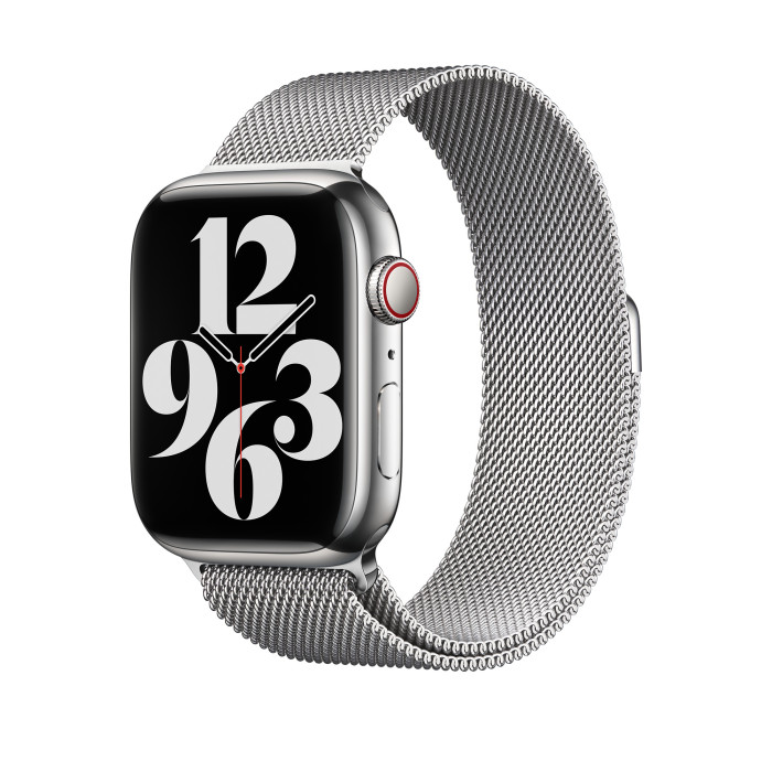 ремінець Apple Milanese Loop Band Silver (ML783) для Watch 42/44/45mm