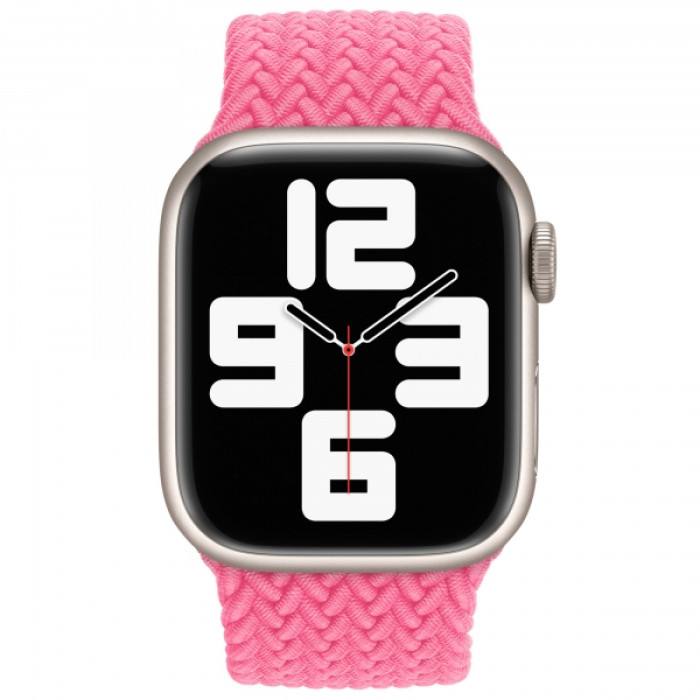 ремінець Apple Braided Solo Loop [Size 8] for Watch 45|44|42mm, Flamingo (MN1U3)