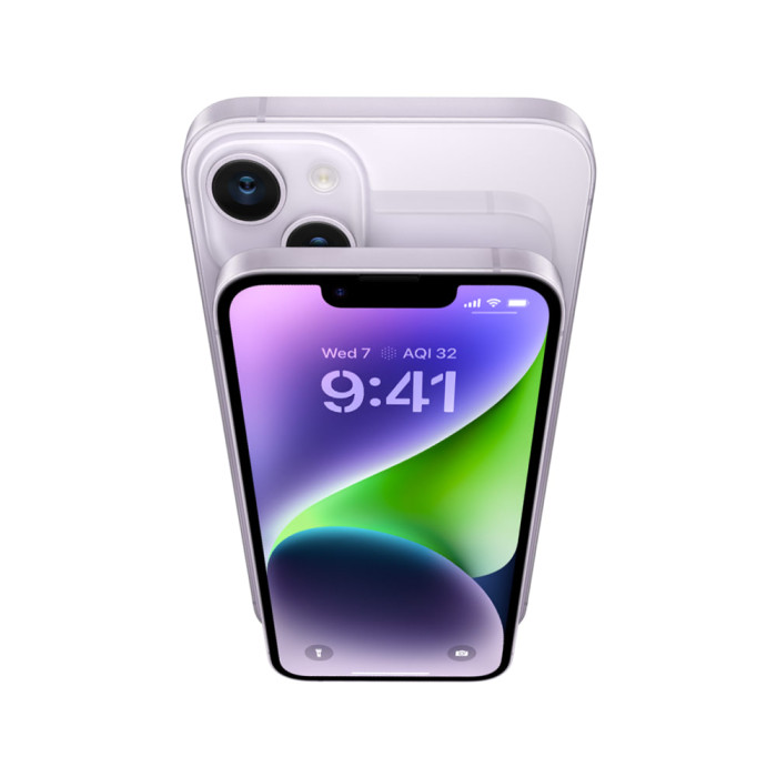 Apple iPhone 14 256GB eSIM Purple (MPW83) (НОВИЙ, БЕЗ КОРОБКИ)