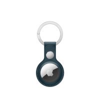Чохол для пошукового брелка Apple AirTag Leather Key Ring Baltic Blue (MHJ23)