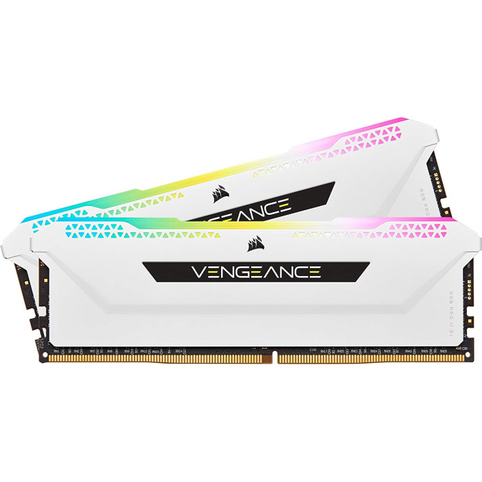 Corsair 32 GB (2x16GB) DDR4 3600 MHz Vengeance RGB Pro SL (CMH32GX4M2D3600C18W)