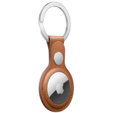 Чохол для пошукового брелка Apple AirTag Leather Key Ring Saddle Brown (MX4M2)
