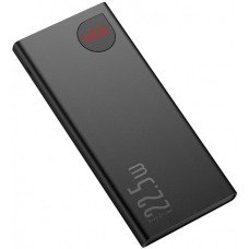 Зовнішній акумулятор (павербанк) Baseus Adaman Metal Digital Display PD3.0+QC3.0 22.5W 10000mAh Black (PPAD000001)