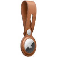 Чохол для пошукового брелка Apple AirTag Leather Loop Saddle Brown (MX4A2)