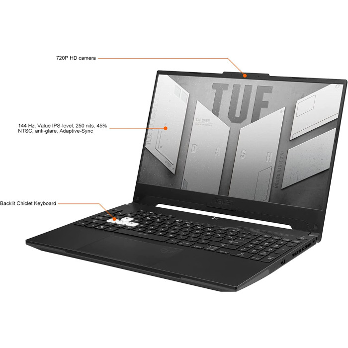 CUSTOM 32GB RAM / 1TB SSD Ноутбук ASUS TUF Gaming F15 FX517ZR (FX517ZR-F15.I73070)