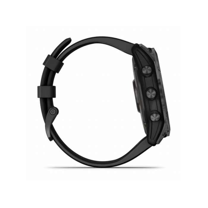 Garmin Fenix 7X Sapphire Solar Carbon Gray DLC Titanium with Black Band (010-02541-10/11)