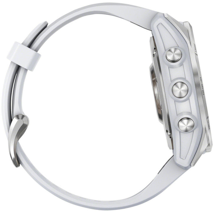 Garmin Fenix 7S Silver with Whitestone Band (010-02539-02/03)