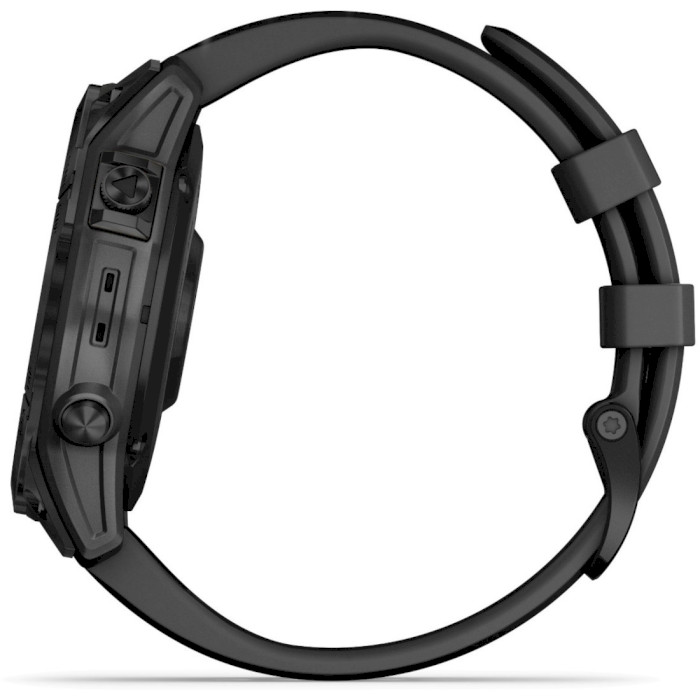Garmin Fenix 7 Sapphire Solar Black DLC Titanium with Black Band (010-02540-34/35)