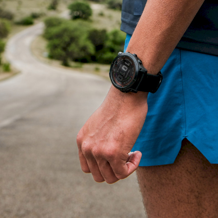 Garmin Fenix 7 Sapphire Solar Black DLC Titanium with Black Band (010-02540-34/35)