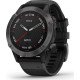 Garmin Fenix 6 Sapphire Сarbon Grey DLC with Black Band (010-02158-10/11)