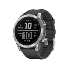 Garmin Fenix 7 Silver with Graphite Band (010-02540-00/01)