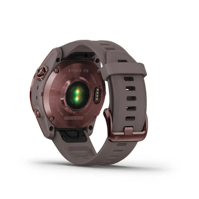 Garmin Fenix 7S Sapphire Solar Dark Bronze Titanium w. Shale G. Band (010-02539-28/29)